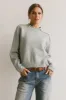 Leander Knit Sweater in Dusty Blue - FINAL SALE sold by bohme