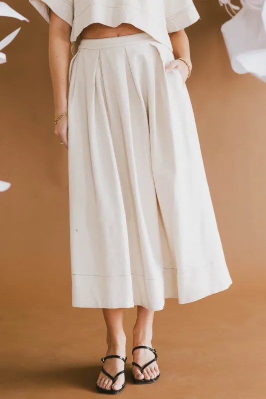 Victoria Maxi Skirt sold by bohme