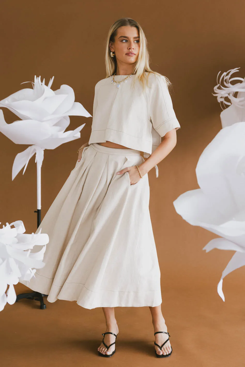 Victoria Maxi Skirt - FINAL SALE sold by bohme product image thumbnail 2