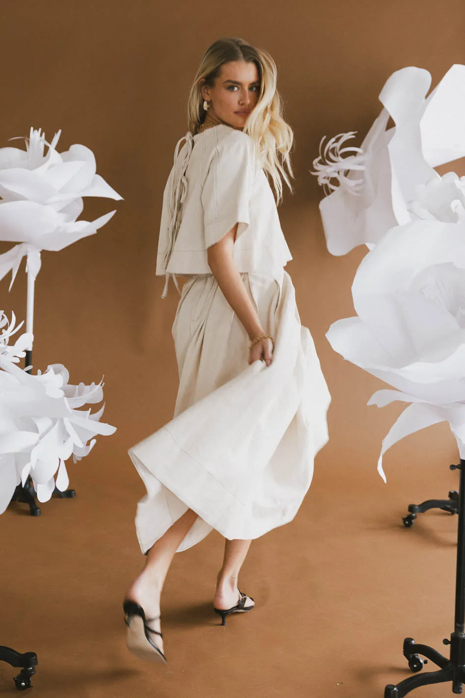 Victoria Maxi Skirt - FINAL SALE sold by bohme product image thumbnail 3