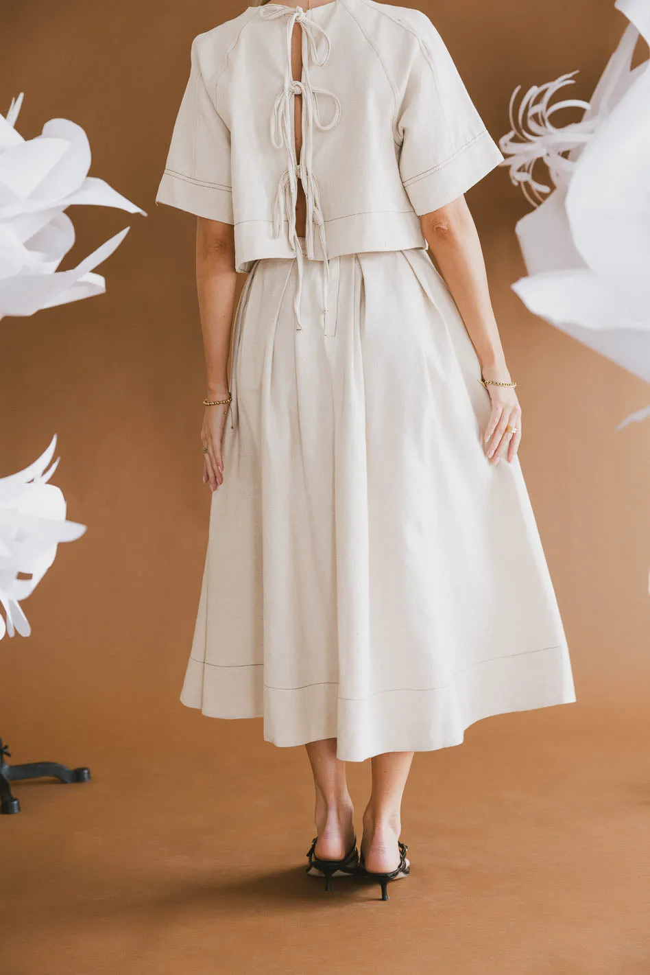 Victoria Maxi Skirt - FINAL SALE sold by bohme product image thumbnail 4