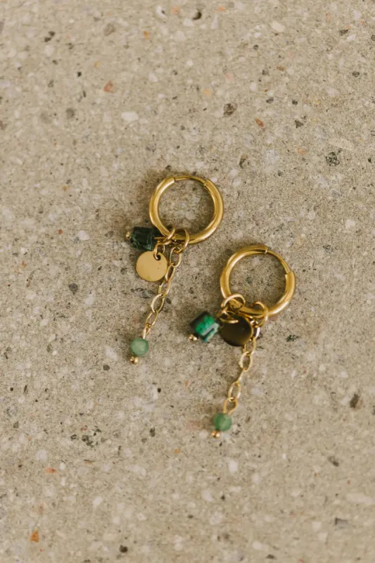Finley Hoop Earrings sold by bohme