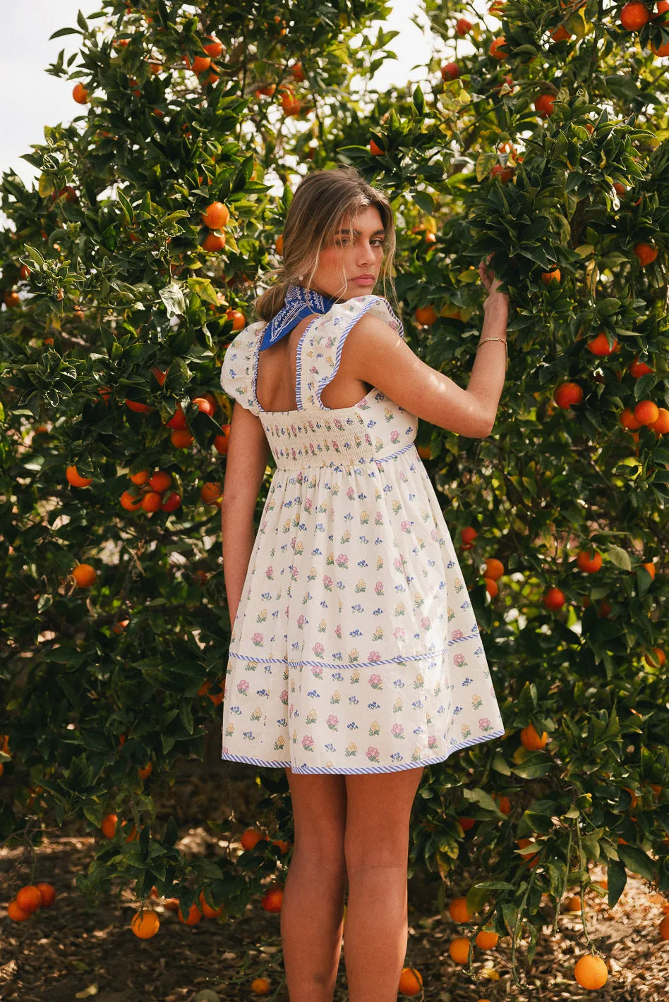 Barb Floral Mini Dress sold by bohme product image thumbnail 2