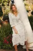Dianna Floral Midi Dress sold by bohme