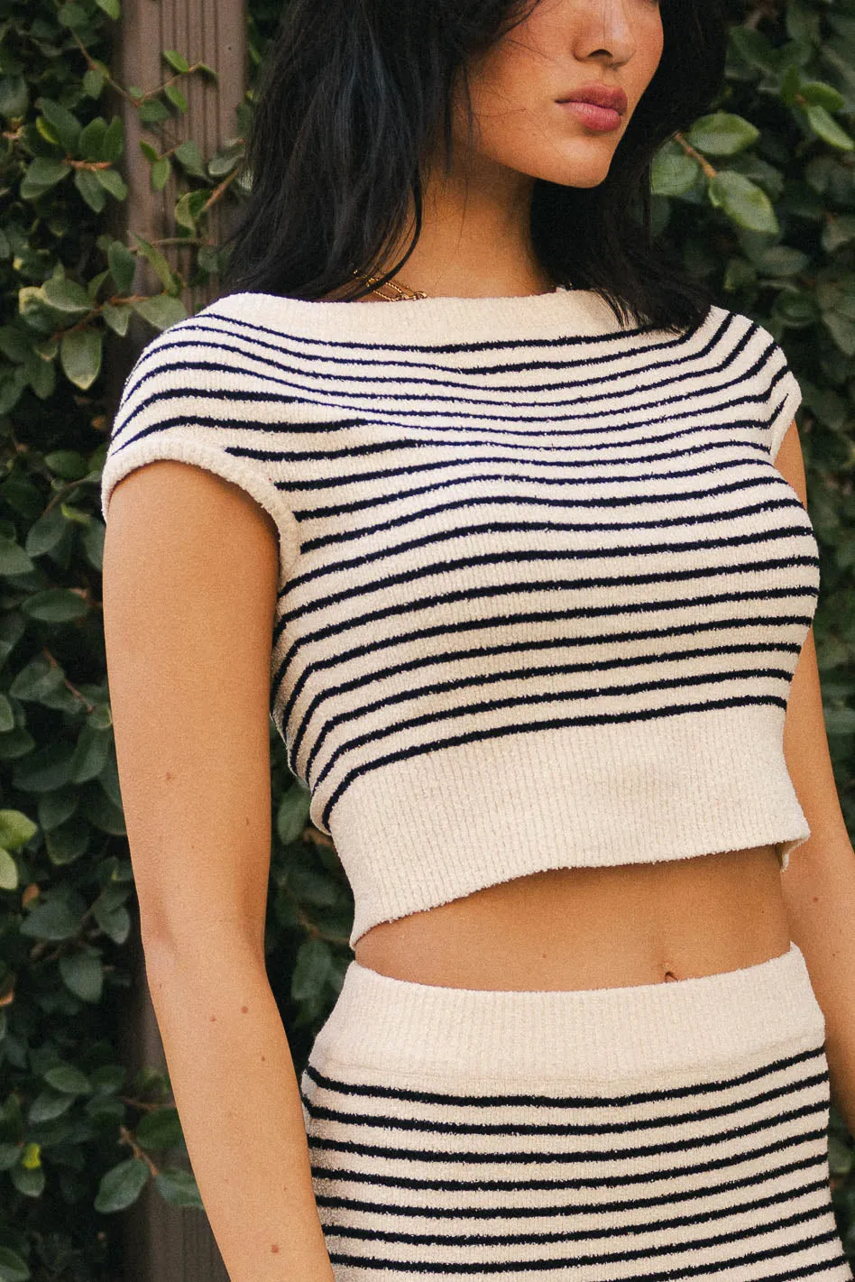 Smith Knit Striped Sweater - FINAL SALE sold by bohme product image thumbnail 5