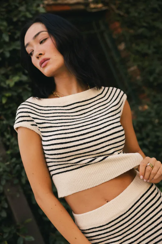 Smith Knit Striped Sweater sold by bohme