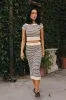 Smith Knit Striped Sweater - FINAL SALE sold by bohme