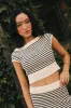 Smith Knit Striped Sweater - FINAL SALE sold by bohme