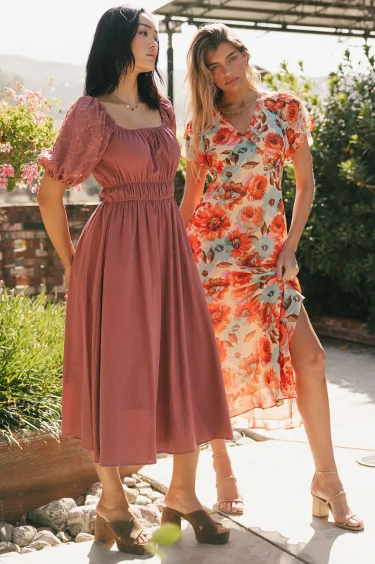 Jesse Floral Maxi Dress - FINAL SALE sold by bohme