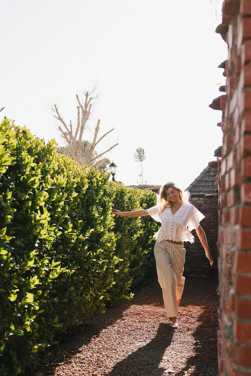 Jacklynn Plaid Pants - FINAL SALE sold by bohme product image thumbnail 3