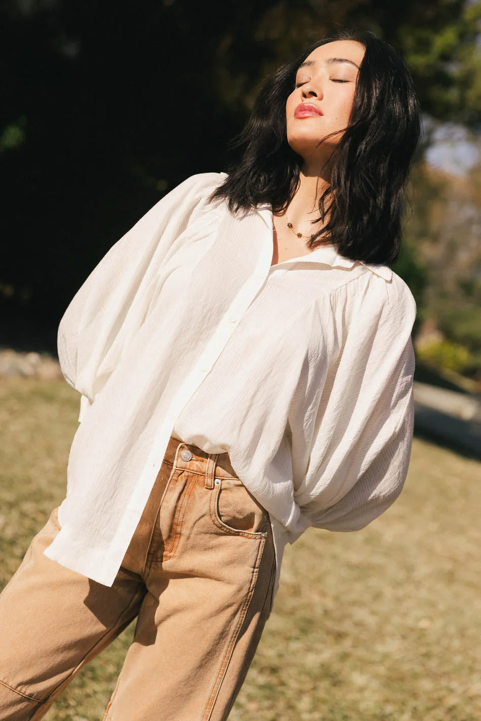 Swift See-Through Blouse - FINAL SALE sold by bohme