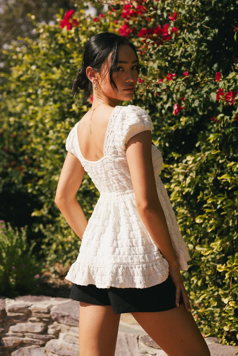 Poppins Textured Top - FINAL SALE sold by bohme product image thumbnail 3