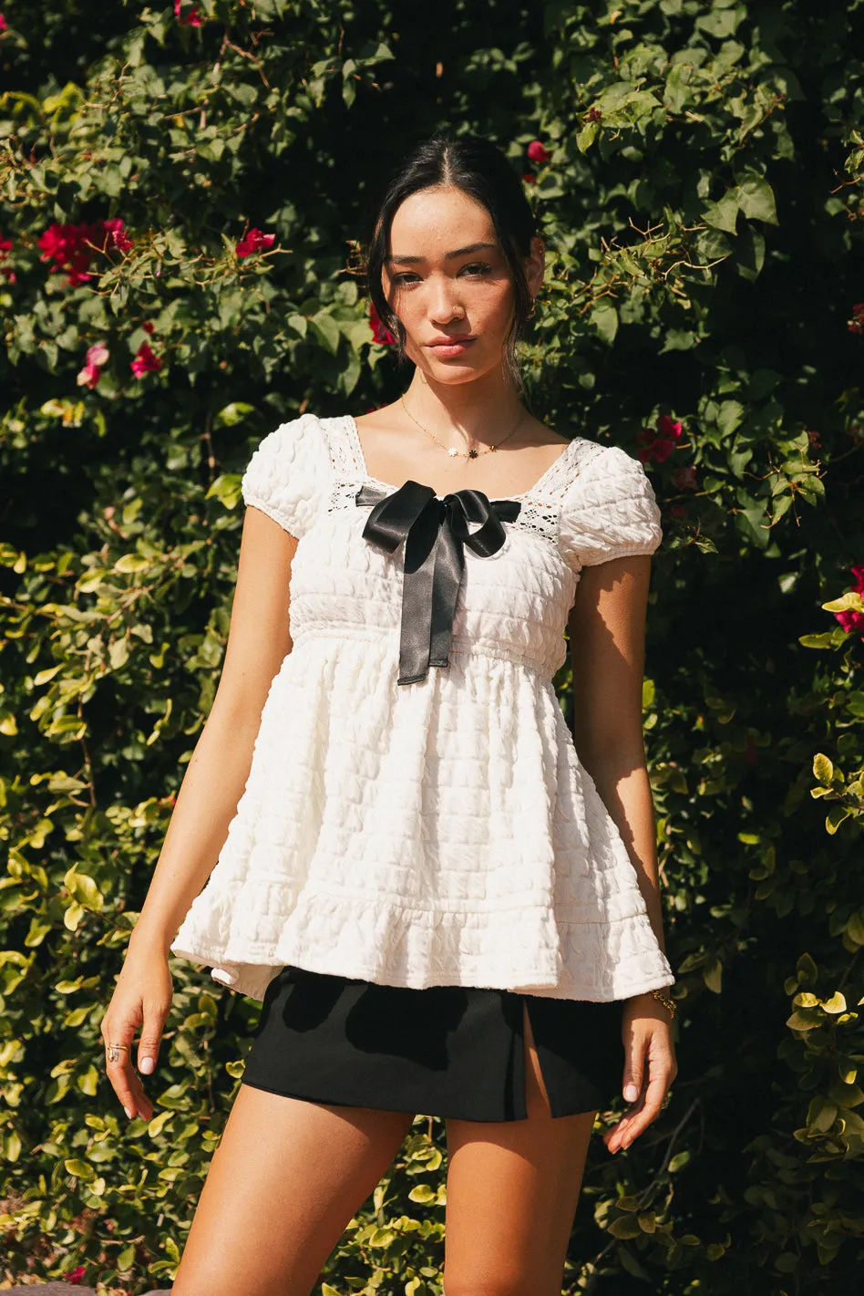 Poppins Textured Top - FINAL SALE sold by bohme product image thumbnail 2