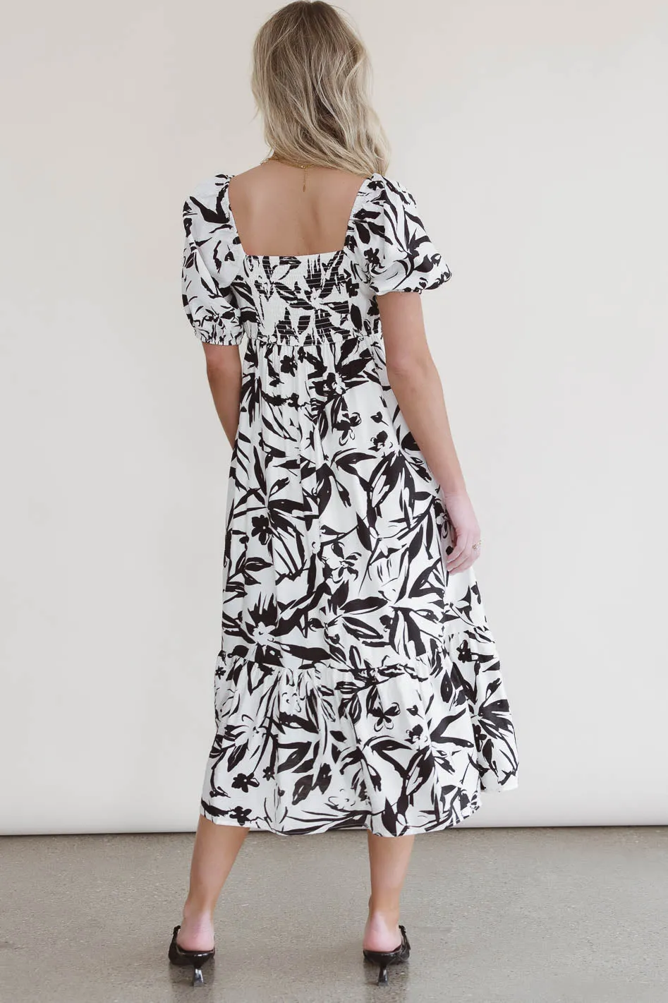 Dorris Pleated Midi Dress - FINAL SALE sold by bohme product image thumbnail 2