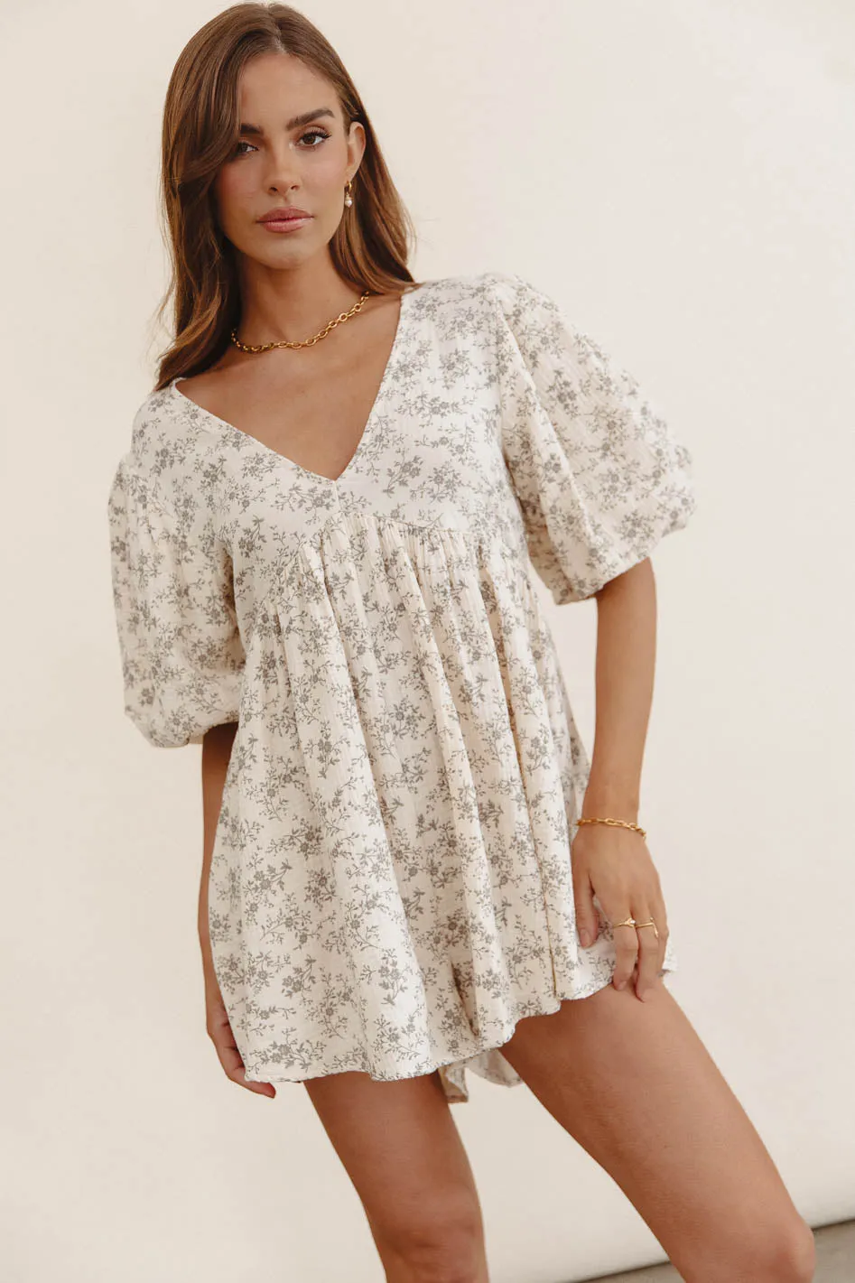 Tilly Floral Romper - FINAL SALE sold by bohme