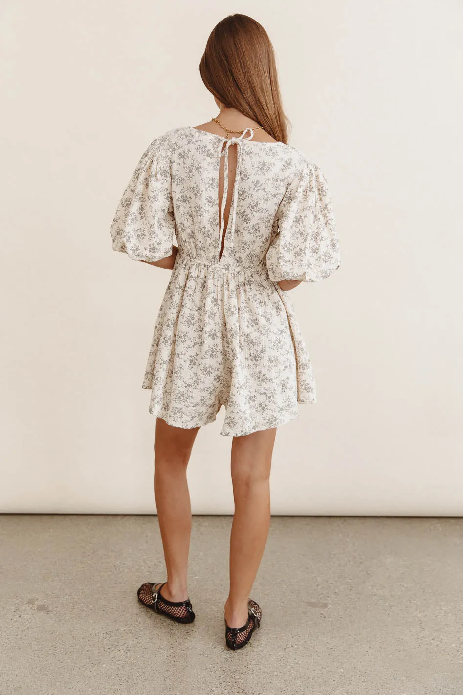 Tilly Floral Romper - FINAL SALE sold by bohme product image thumbnail 4