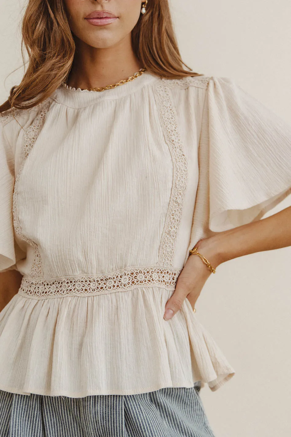 Gwen Textured Blouse - FINAL SALE sold by bohme product image thumbnail 4