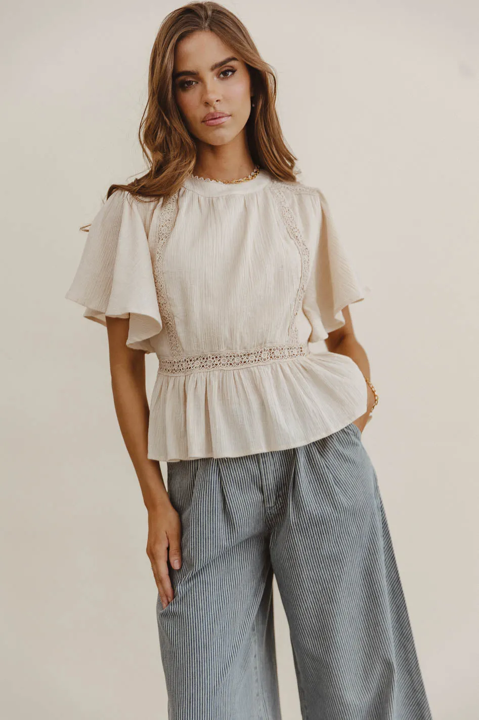 Gwen Textured Blouse - FINAL SALE sold by bohme product image thumbnail 5