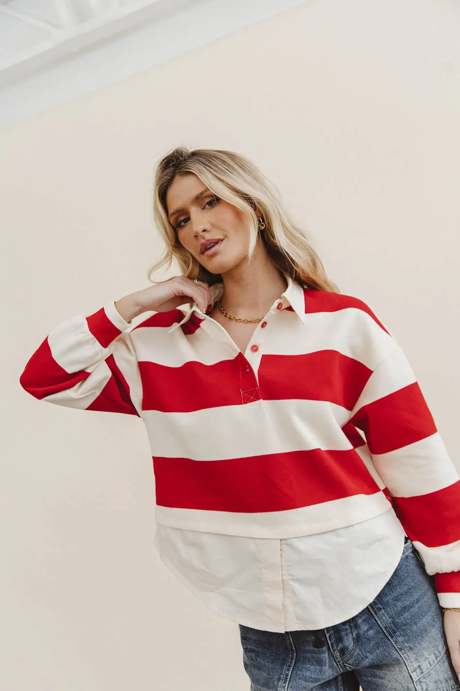 Decklyn Layered Top - FINAL SALE sold by bohme product image thumbnail 4