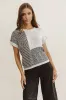 Bennie Colorblock Sweater in Black - FINAL SALE sold by bohme