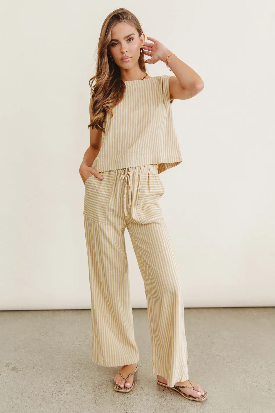 Alix Striped Tank Top - FINAL SALE sold by bohme product image thumbnail 4