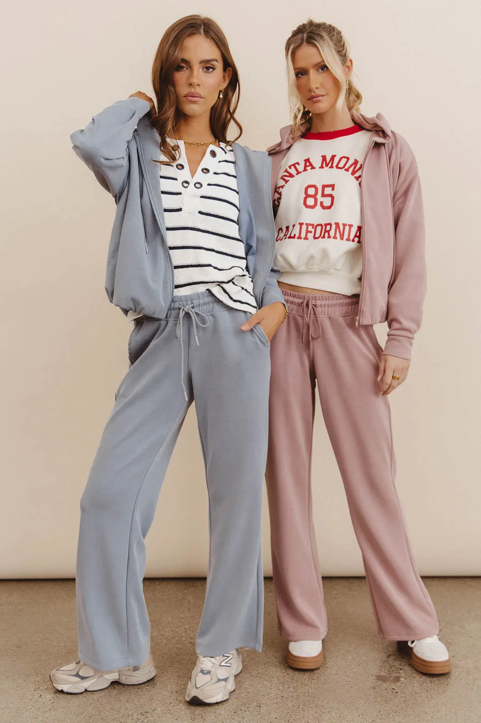 Balance Wide Leg Pants in Mauve - FINAL SALE sold by bohme product image thumbnail 4