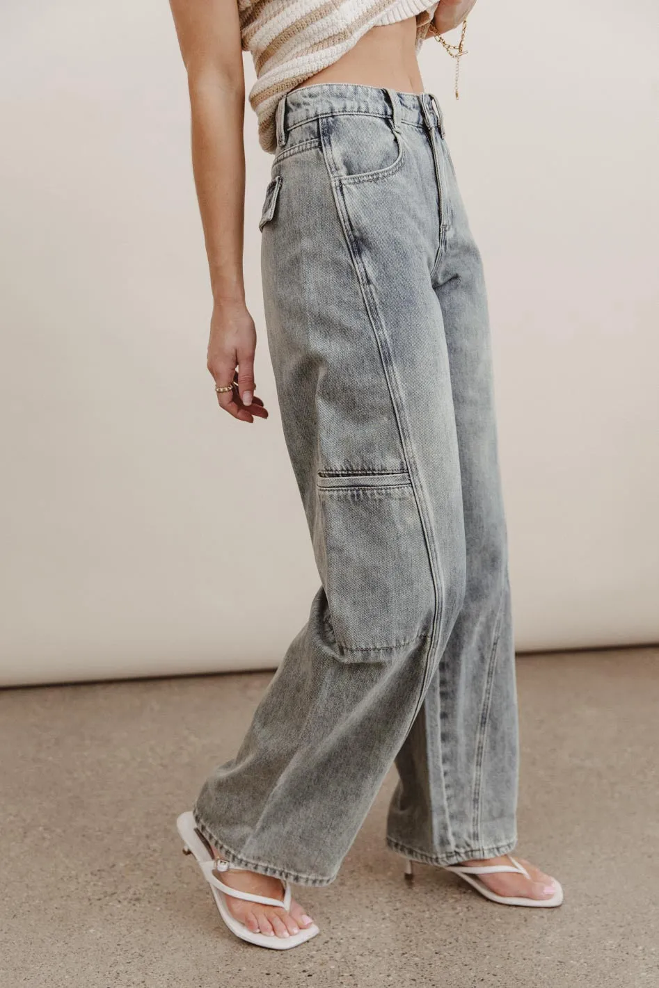 Trenten Wide Leg Jeans - FINAL SALE sold by bohme product image thumbnail 2