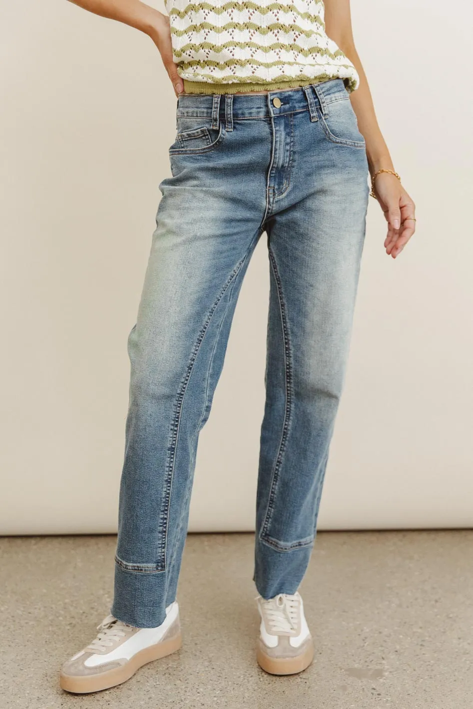 Drake Panelled Jeans - FINAL SALE sold by bohme product image thumbnail 5