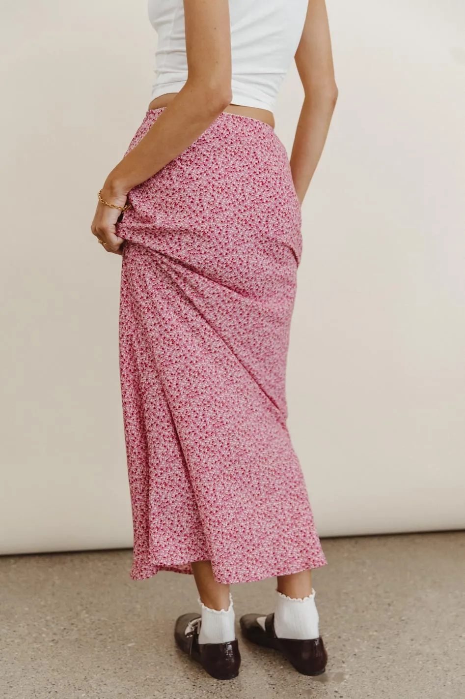Angel Floral Maxi Skirt sold by bohme product image thumbnail 3