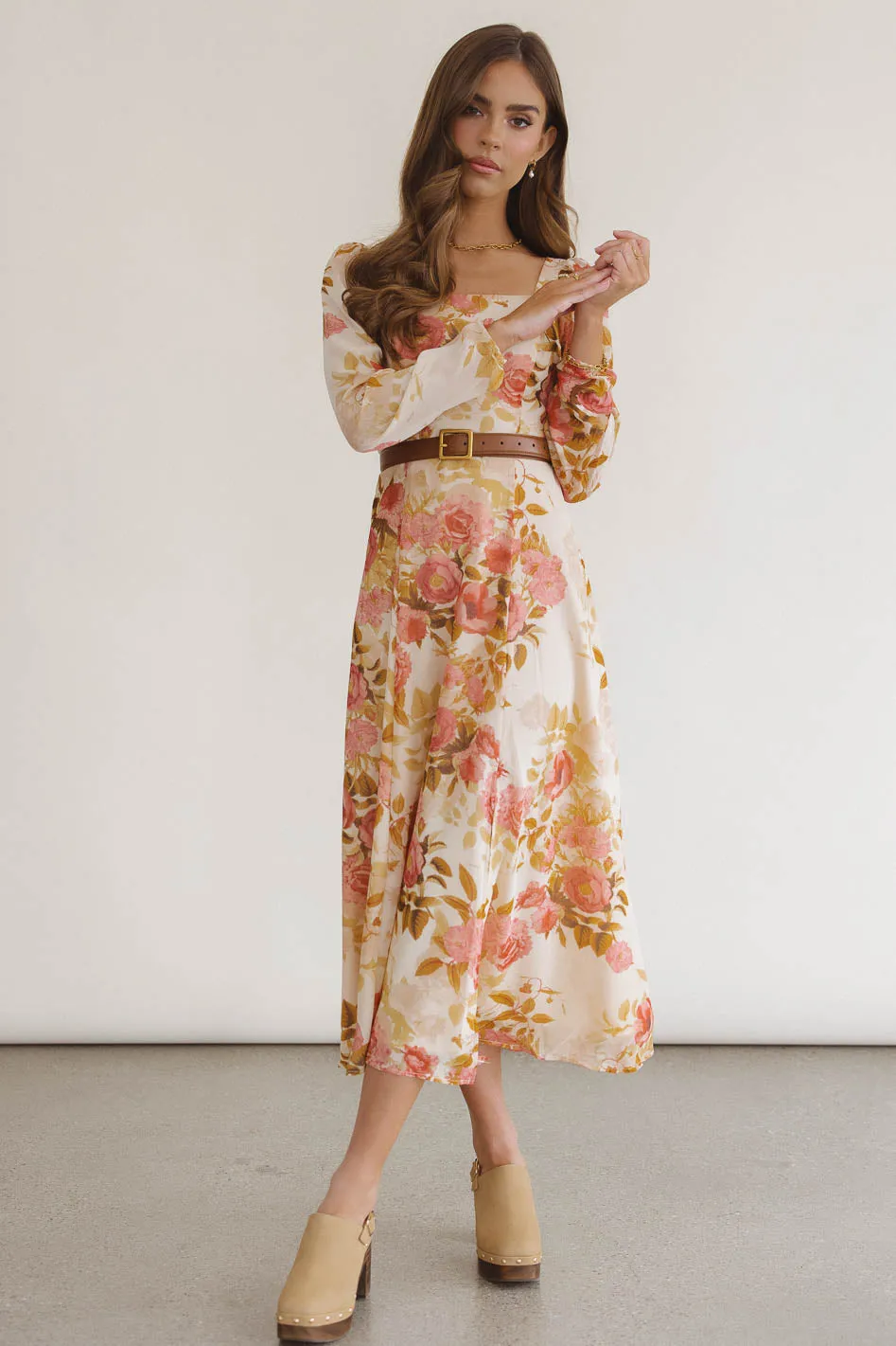 Melody Floral Maxi Dress - FINAL SALE sold by bohme product image thumbnail 5