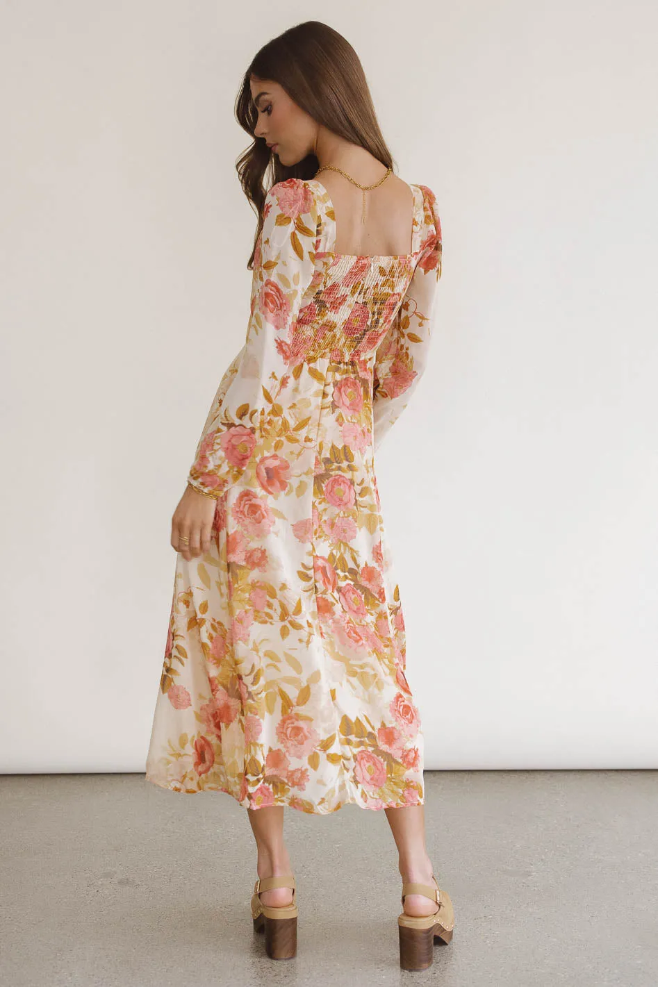 Melody Floral Maxi Dress - FINAL SALE sold by bohme product image thumbnail 4