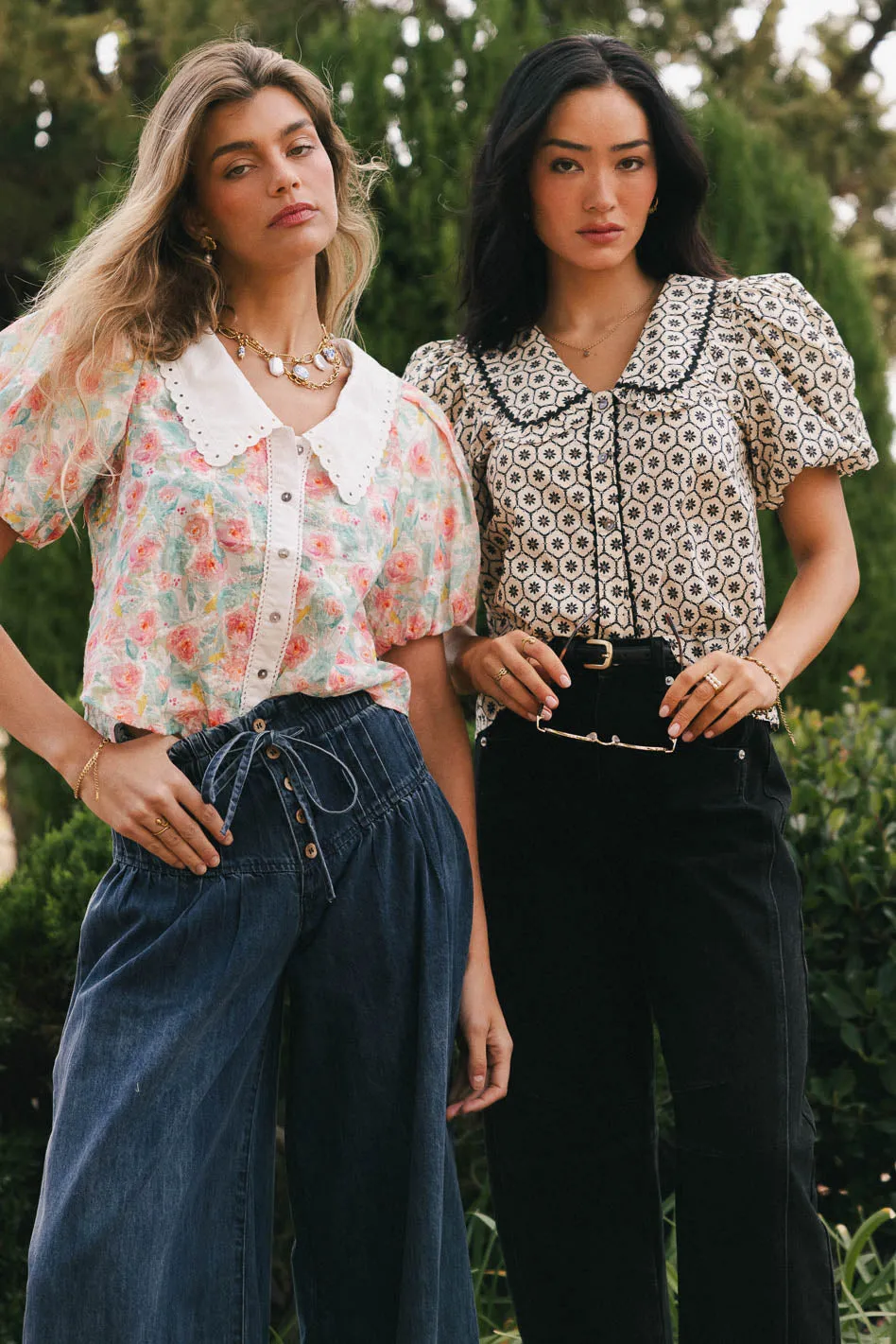 Neiko Floral Top - FINAL SALE sold by bohme product image thumbnail 5