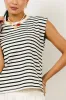 Kaycie Muscle Tee in Black - FINAL SALE sold by bohme
