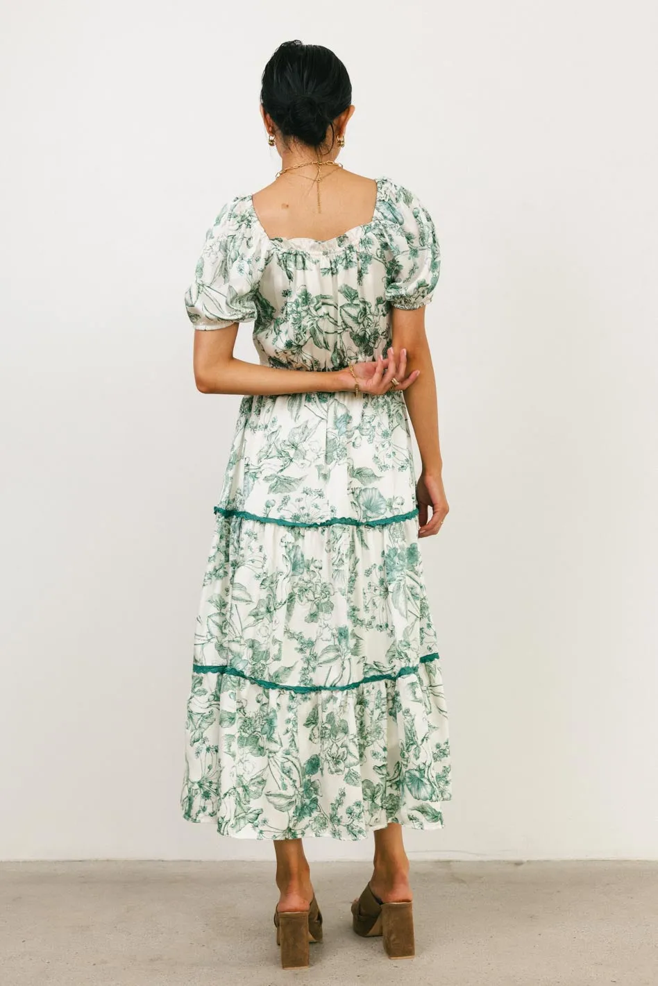 Feraway Floral Maxi Dress - FINAL SALE sold by bohme product image thumbnail 4