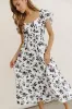 Calli Floral Midi Dress - FINAL SALE sold by bohme
