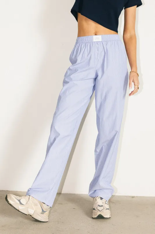 Aisha Striped Boxer Pants - FINAL SALE sold by bohme