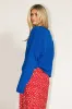 Maci Cardigan in Blue sold by bohme