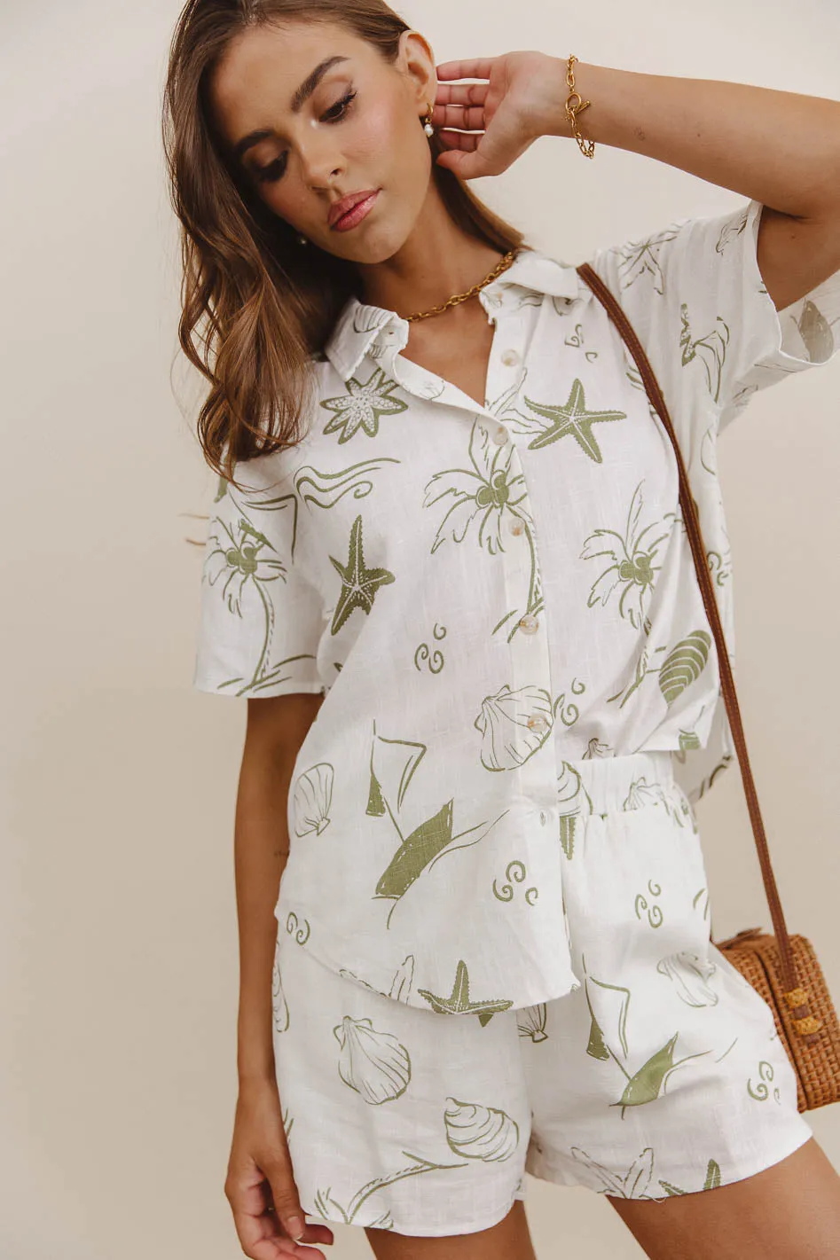 Sandy Linen Shorts - FINAL SALE sold by bohme product image thumbnail 4