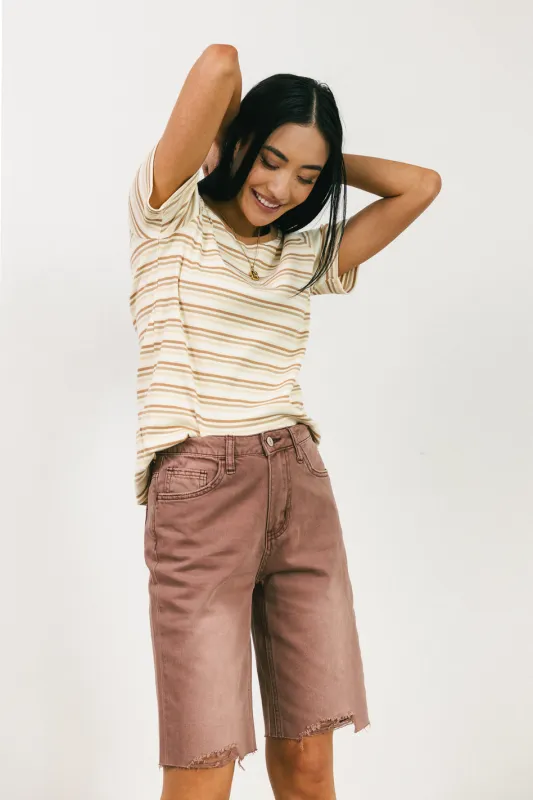 Astrid Striped Top - FINAL SALE sold by bohme