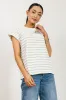 Kaycie Muscle Tee in Grey sold by bohme