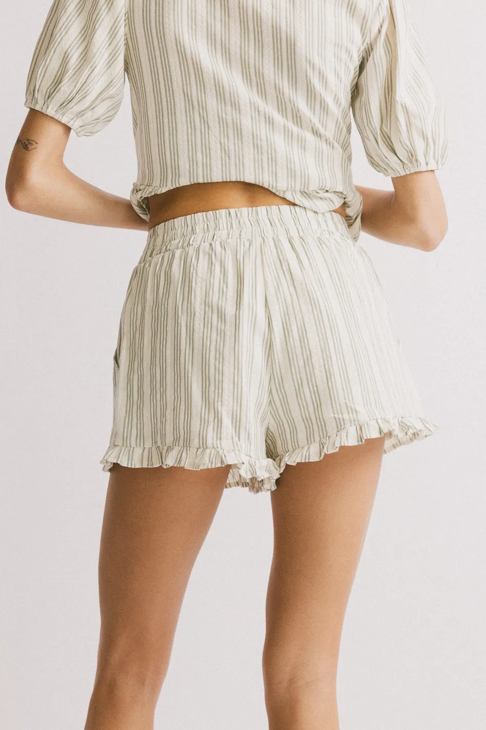 Ethel Striped Shorts - FINAL SALE sold by bohme product image thumbnail 3