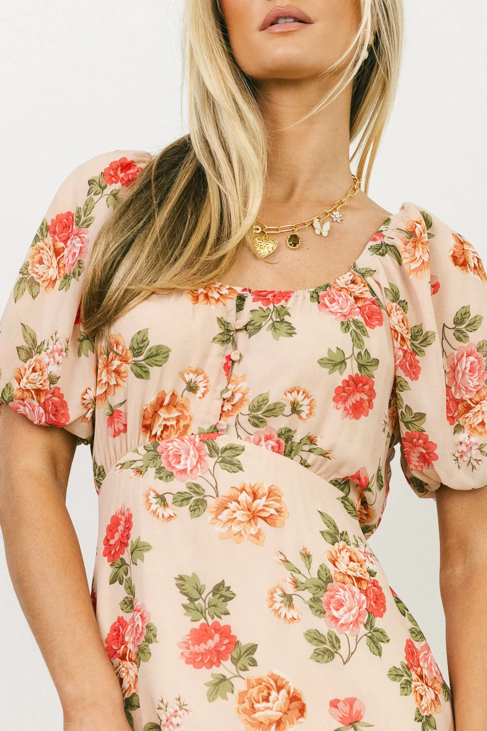 Patricia Floral Midi Dress - FINAL SALE sold by bohme product image thumbnail 2