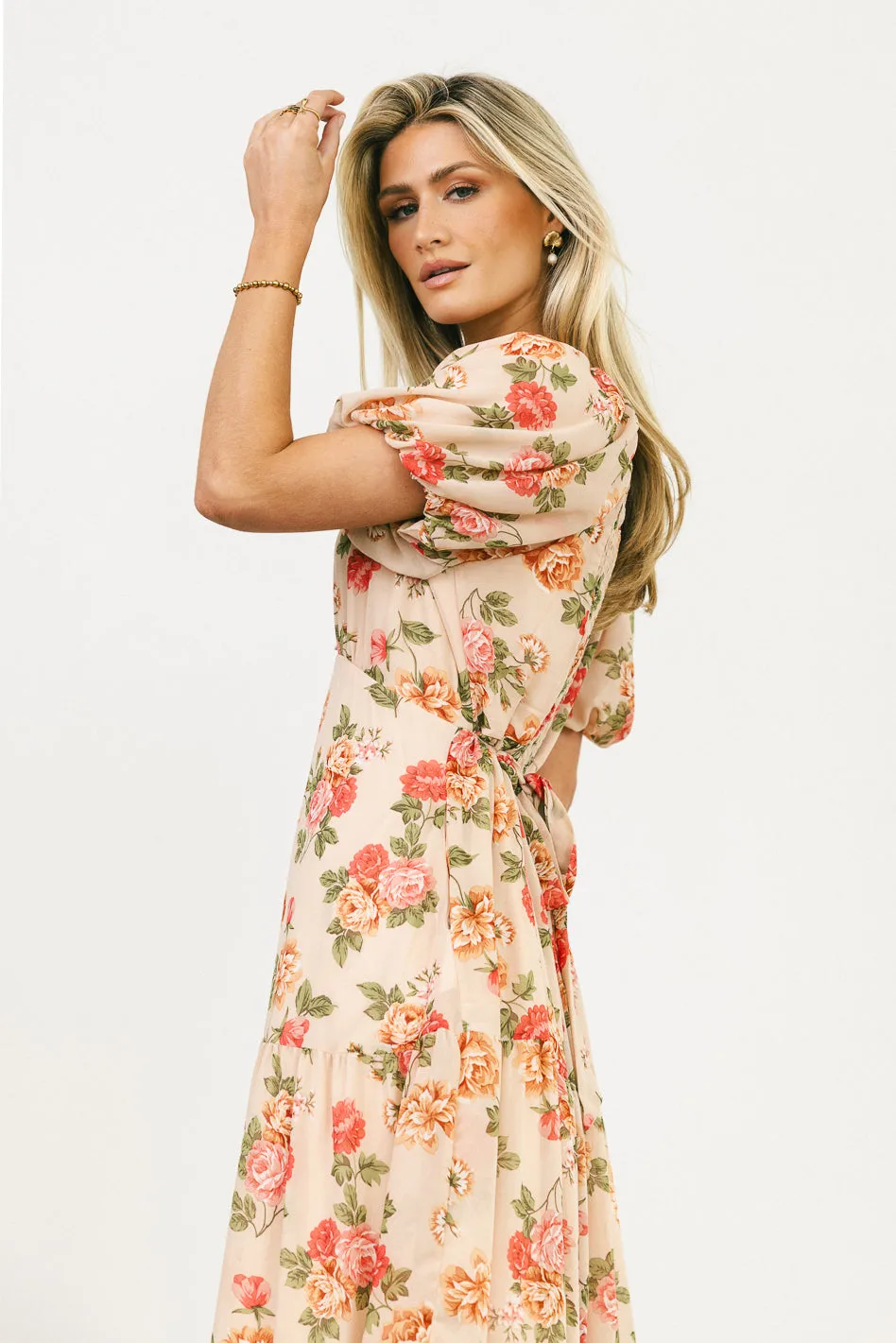 Patricia Floral Midi Dress - FINAL SALE sold by bohme product image thumbnail 4