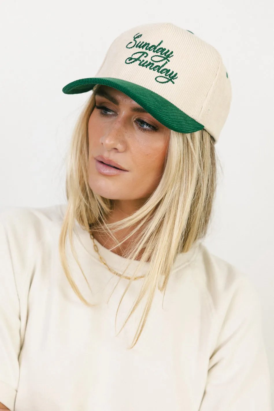 Sunday Funday Baseball Cap sold by bohme