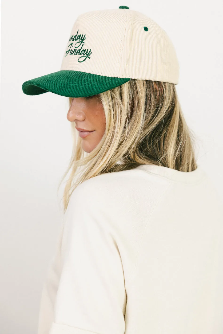 Sunday Funday Baseball Cap sold by bohme product image thumbnail 3