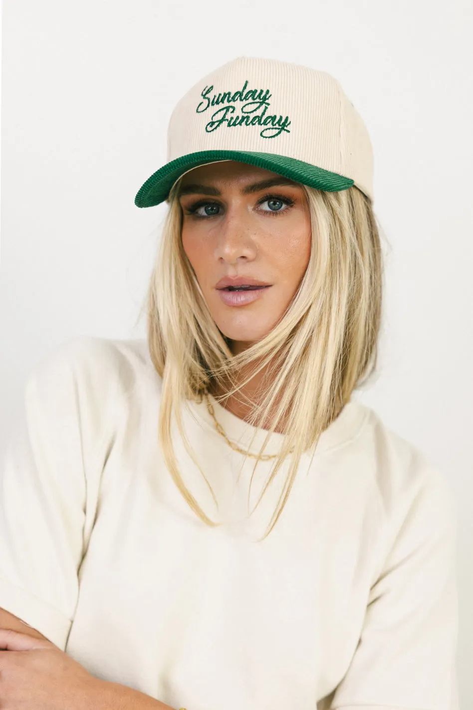 Sunday Funday Baseball Cap sold by bohme product image thumbnail 4