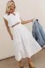 Bridget Embroidered Balloon Top - FINAL SALE sold by bohme