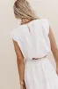 Bridget Embroidered Balloon Top - FINAL SALE sold by bohme