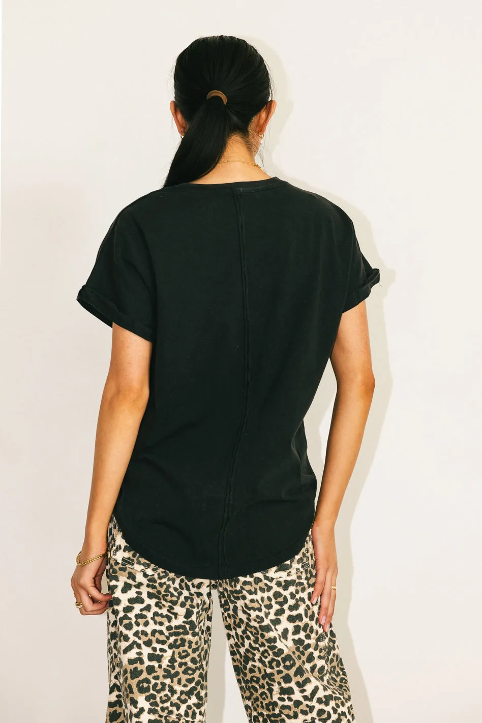 Khloe Knit Top in Black - FINAL SALE sold by bohme product image thumbnail 5