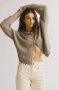 Maci Cardigan in Mocha sold by bohme